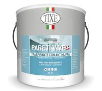 Pittura Antimuffa per interni Bianca Idropittura Traspirante Murale Tixe Pareti