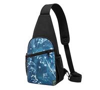 Pittura astratta stampata petto pack tattico borsa da corsa marsupio marsupio ciclismo petto sacchetto, nero, taglia unica, Multicolore, Taglia unica, Zaini Sling