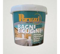 PITTURA BAGNO E CUCINA TERMICA ANTIMUFFA E ANTIBATTERICA PER INTERNI BIANCA 4L.