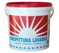 Pittura Bianca Per Interni Antimuffa Lavabile Traspirante MAPEKOL 2,5 5 14 Litri