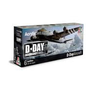 Pittura Colore Acrilico - Acrylic Colors Paint Set D-Day Normandy 1944 Aircraft