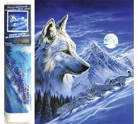 Pittura con diamanti Cacciatori notturni 30 × 40 cm
