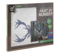 Pittura con diamanti cervo - 40 x 50 cm