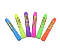 Pittura Corpo Fluorescente | Trucco Fluorescente 6 Pezzi | Asciugatura Rapida Pennarelli Trucco Glitter Per Feste Festival Matrimoni Cosplay Halloween