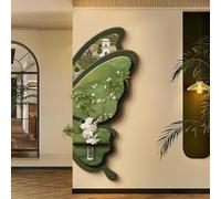 Pittura Decorativa, Decorazione Murale 3D, Scultura Da Parete Da Appendere Alla Parete, Design Senza Cornice, A Forma Di Farfalla, Per Decorazioni Tradizionali(Green 1,33 * 80cm/13 * 31.5in)