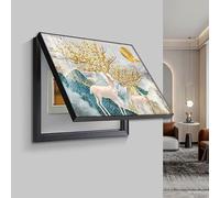 Pittura Decorativa della Scatola di Distribuzione Pittura, Decorazione della Copertura del Pannello Distribuzione Contatore Flip,Coperchio per Scatola Elettrica Scatola,18,40x30cm