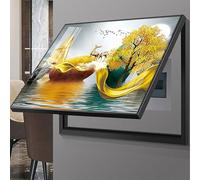 Pittura Decorativa della Scatola di Distribuzione Pittura, Decorazione della Copertura del Pannello Distribuzione Contatore Flip,Coperchio per Scatola Elettrica Scatola,11,60x50cm