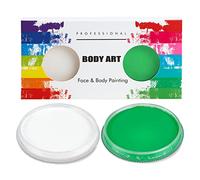 Pittura del viso e del corpo, trucco per bambini 30g +30 g, set per il trucco professionale dell'acqua per bambini ragazze pittura del viso per bambini trucco di carnevale per bambini