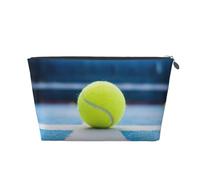 Pittura di palline da tennis, Borsa da toilette Borsa per trucco Borsa per cosmetici Borsa da toilette da viaggio portatile