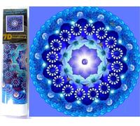 Pittura diamantata 7D Mandala di mezzanotte 30 × 30 cm