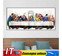 Pittura diamante 5D fai da te con trapano a tutto tondo Religione-L'ultima cena