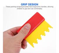 Pittura fai da te per la prima educazione della scuola dei graffiti da 6 pezzi