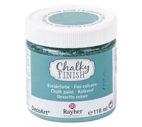 Pittura gessosa - Chalky - Turchese - 118 ml - Interno/esterno - Ultra-matt