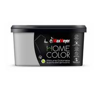 Pittura home color superlavabile igienizzante argento 2,5 l Argento
