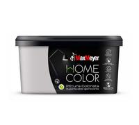 Pittura home color superlavabile igienizzante silver 2,5 l Silver colored