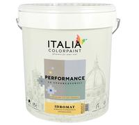 Pittura Idromat Acrilica Superlavabile Performance Ioni Argento Litri 13 Bianco