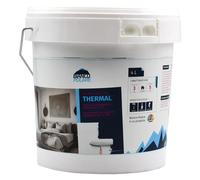 Pittura Isolamento Termico x Interni BIANCO POLARE Antimuffa Anticondensa 4, 14L