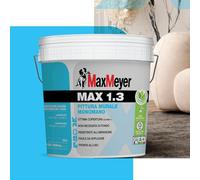 Pittura lavabile bianca Max 1.3 ottima copertura monomano senza fondo Lt. 14 Max Meyer