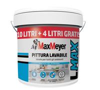 Pittura Lavabile L-Max Bianca Litri 10+4