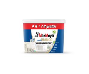 Pittura MaxMeyer subito bianco 4+1 l Bianco