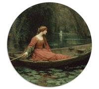 Pittura Medievale Principessa che naviga nella palude 1000pcs (67.5x67.5cm) Puzzle Adatto Per Adulti E Folla Dai 14 Anni in Su