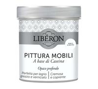 Libéron - Pittura Mobili a base di Caseina - Bianco Alabastro - 0,5 L