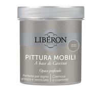 Libéron - Pittura Mobili a base di Caseina - Grigio Feltro - 0,5 L