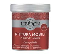 Libéron - Pittura Mobili a base di Caseina - Rosso Mattone - 0,5 L