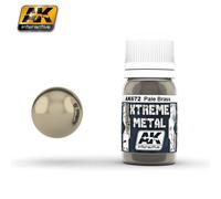 Pittura Modellino Xtreme IN Metallo Pallido Ottone 30ml AK INTERACTIVE Ak672 Cha