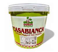 pittura murale bianca per interni alta copertura scorrevolezza facile applicazione con rullo o pennello