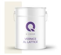 Pittura murale lavabile opaca bianca per interni, alta copertura 10L Q-COVER