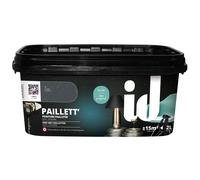 Pittura murale paiettata studio 2L Nero intenso opaco