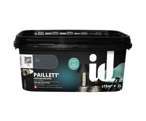 Pittura murale paiettata studio 2L Nero intenso opaco