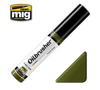 Pittura Oilbrusher Verde Oliva Mig Jimenez Ammo Amig3505 Modellino Char Promo