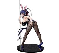 Pittura originale Beauty Series Statua, 40CM Grande Formato Akeno Himejima Figura Seta Nera Bunny Girl Figurine In Piedi Posa Modello Anime Illustrazione Collezione Regalo