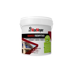 Pittura per esterno MaxMeyer traspirante quarzo riempitivo bianco 4 l Bianco