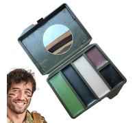 Pittura per il viso mimetica - Pittura mimetica per il viso Pittura per il viso da calcio Vernice per il trucco impermeabile Pittura per il viso portatile Pittura per il visto