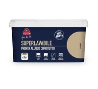 Pittura per interni antimuffa Boero Superlavabile canapa 2,5 l Beige