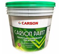 Pittura per interni Bianca Idropittura traspirante super coprente Murale 5 14 LT