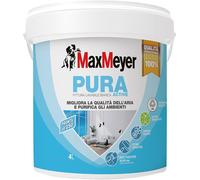 Pittura per interni lavabile, MAXMEYER Pura Active bianco opaco, 4 L