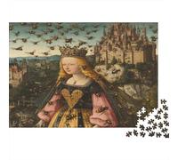 Pittura rinascimentale Jigsaw Puzzle 52x38cm/1000pcs Adulti Api, regina, castello Puzzle Gioco Educativo Decorazioni Per La Casa