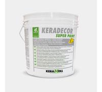 PITTURA SUPER LAVABILE KERADECOR ECO SUPER PAINT Lt 14 BIANCO/COLORATOKERAKOLL