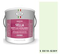 Pittura super lavabile per interni Idropittura murale coprente A+ Tixe Sella