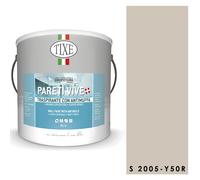 Pittura traspirante antimuffa per interni Idropittura Murale Tixe Pareti vive