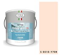 Pittura traspirante antimuffa per interni Idropittura Murale Tixe Pareti vive