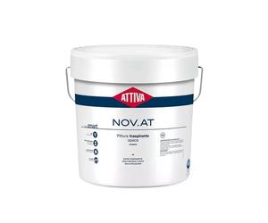 PITTURA TRASPIRANTE NOVAT OPACA PER INTERNI BAGNI E CUCINE LT. 5 ATTIVA