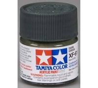 Pittura Xf-61 Verde Scuro Opaco Tamiya 81761 Modello Carro Promozionale