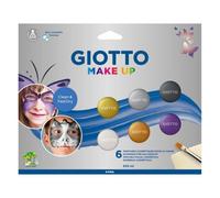 Giotto Make Up Classic Pack con 6 Trucchi Viso - Si lava con Acqua - Dermatologicamente Testato - Colori Classici Assortiti NEW