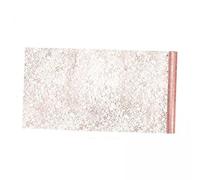 Pitycbo 2xRotolo di Runner Da Tavola Glitterato, Accessori per La Decorazione Della Tavola, Copritavolo, Tovaglia per Le Feste, Centrotavola per La Casa, 3 pezzi
