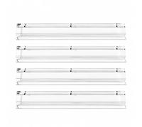 Pitycbo 4 Pezzi Righello Push per in Acrilico Trasparente senza Montaggio Portatile per Casa